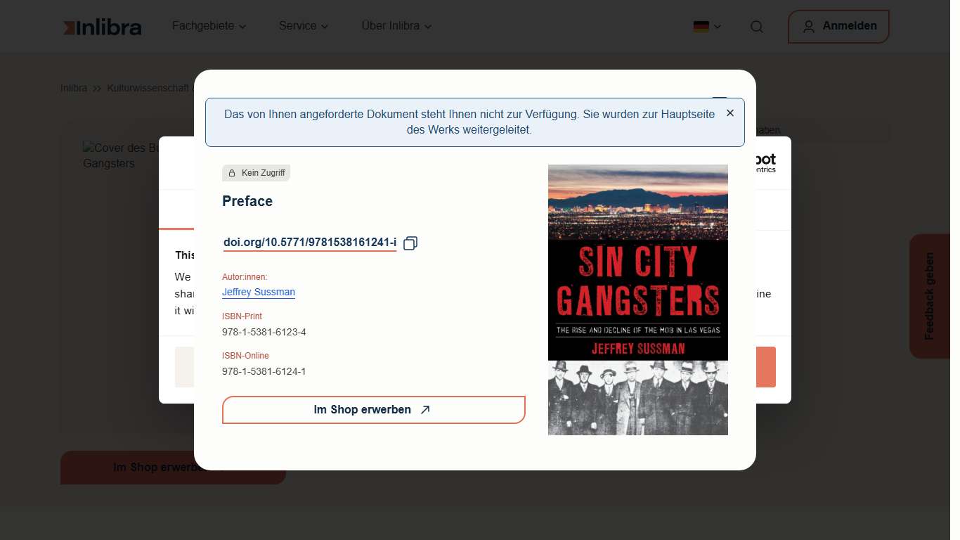 Sin City Gangsters - Inlibra